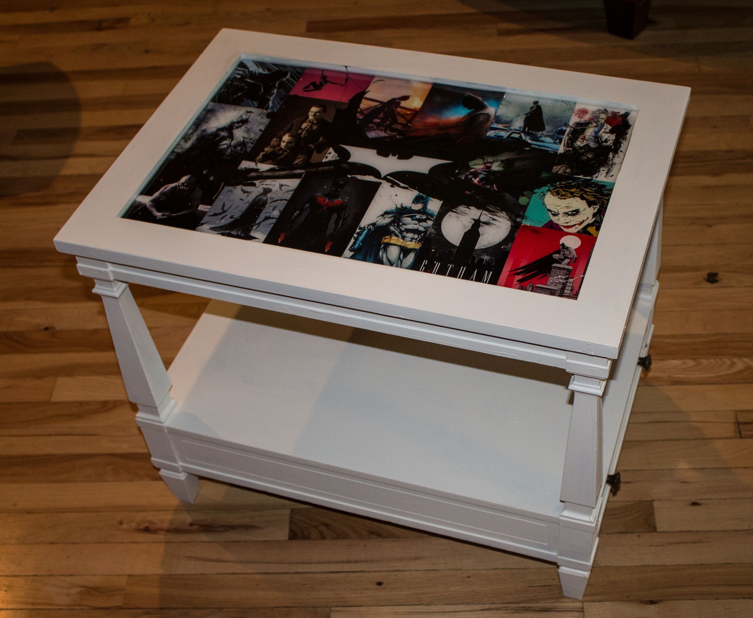 Batman Epoxy Coffee Table 5 Steps Instructables
