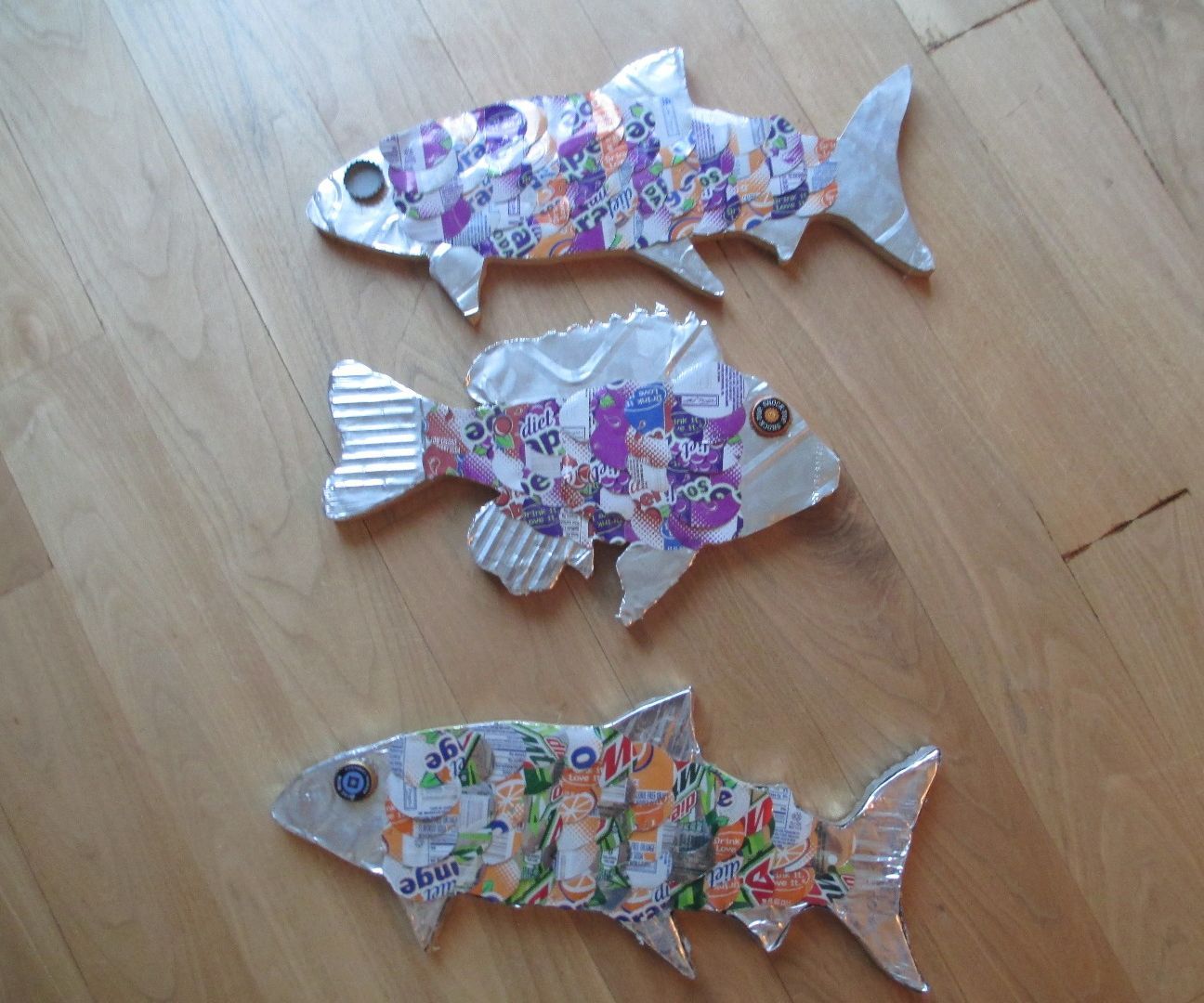 Recycled Fish Wall Art 5 Steps (with Pictures) Instructables