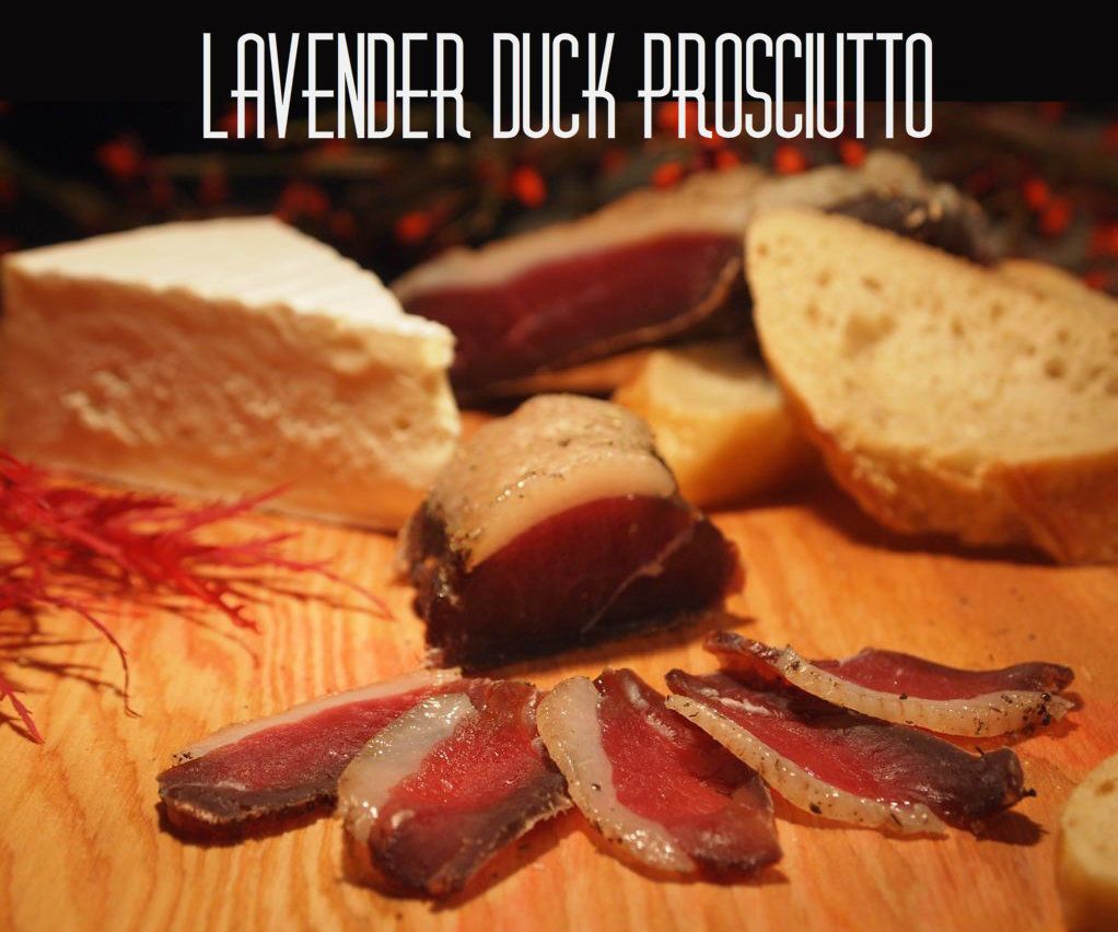 Lavender Duck Prosciutto