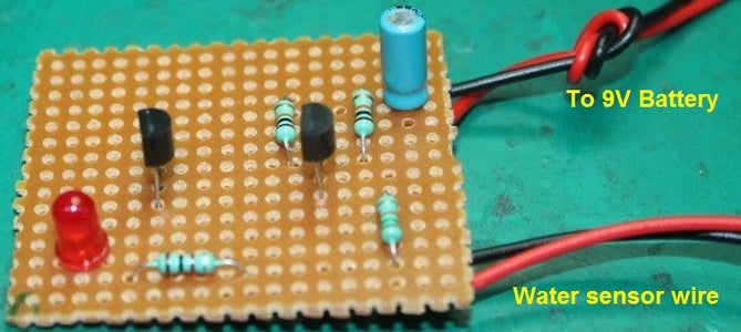 Water Sensor Circuit : 4 Steps - Instructables