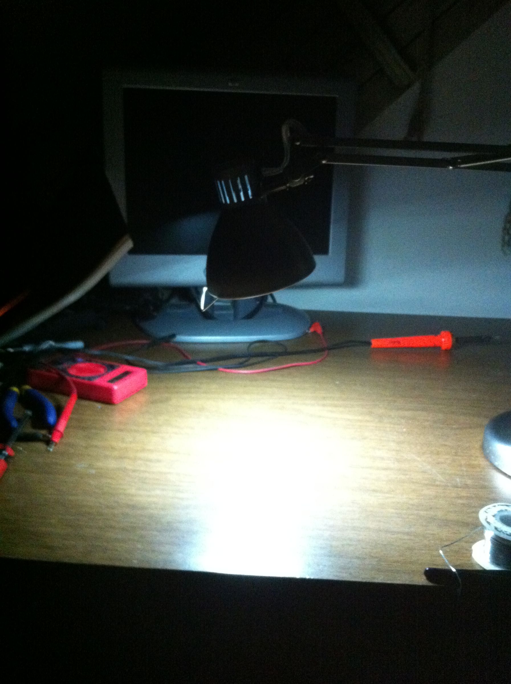 Old Lamp Converted to LED