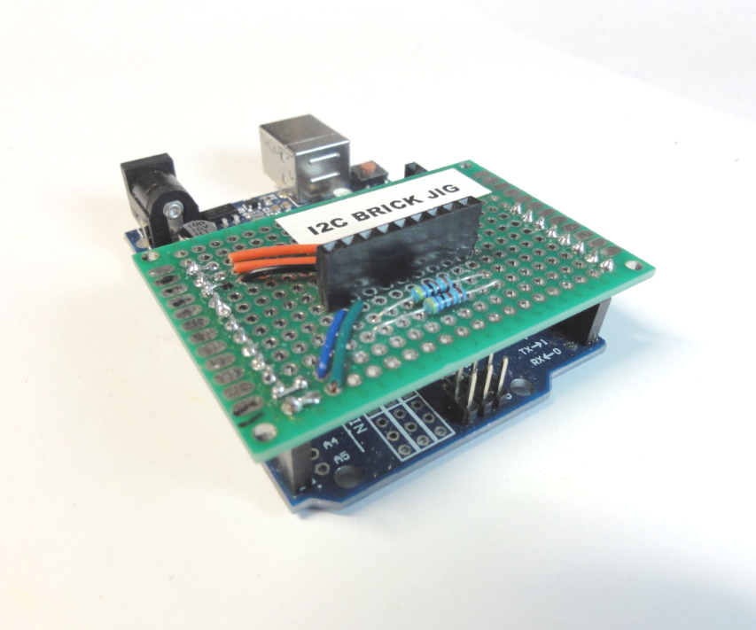 IOT123 - I2C BRICK MASTER JIG