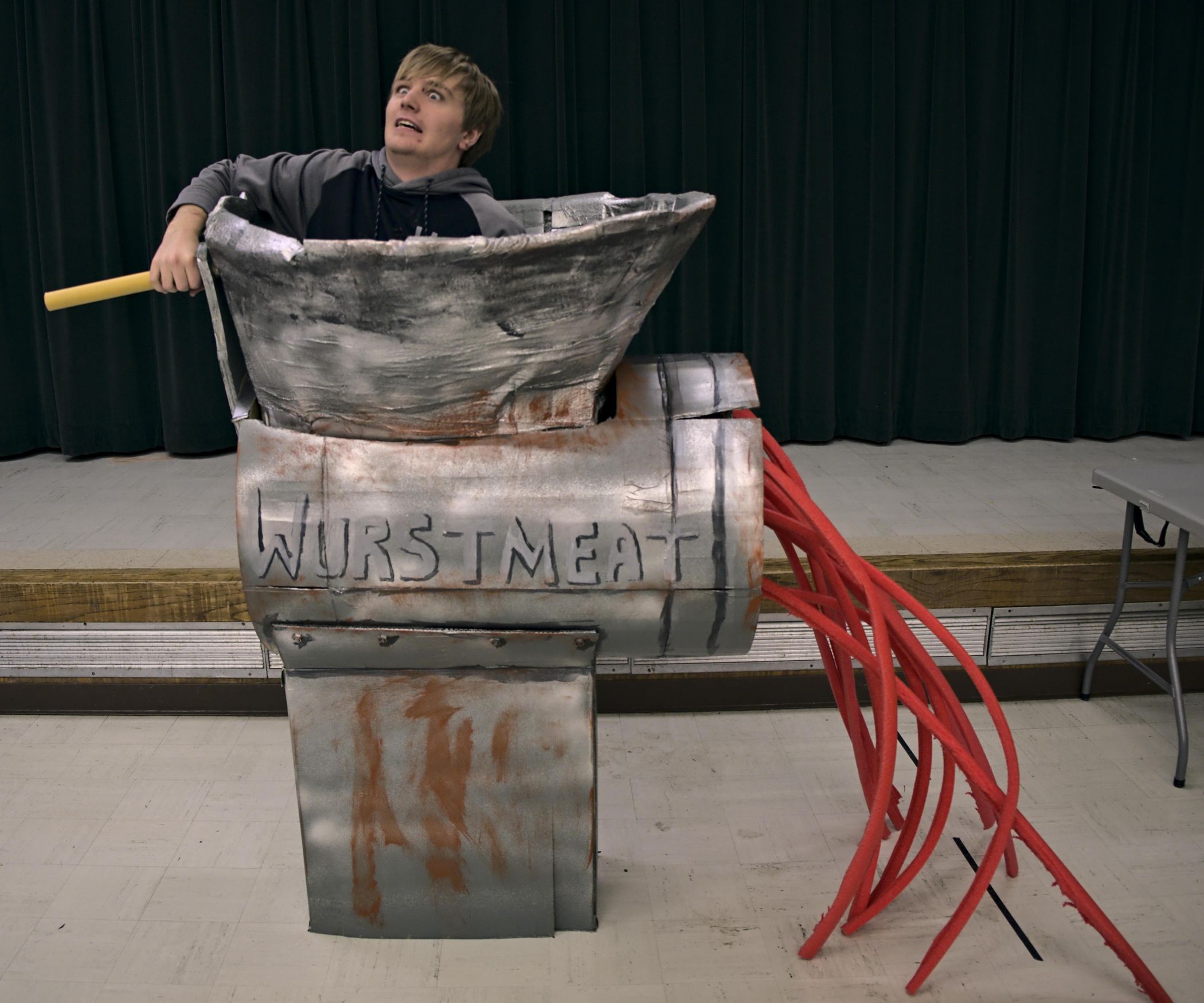 Meat Grinder Halloween Costume 7 Steps (with Pictures) Instructables