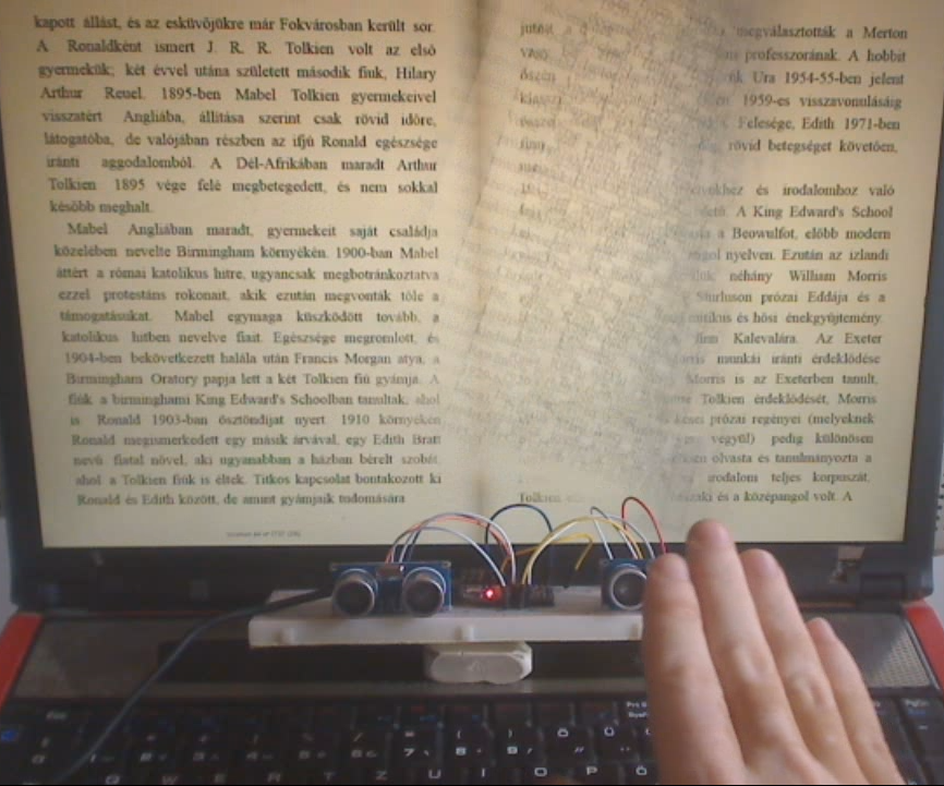 Gesture Controlled Ebook Reader, Slideshow Image View, and Ingame Zooming