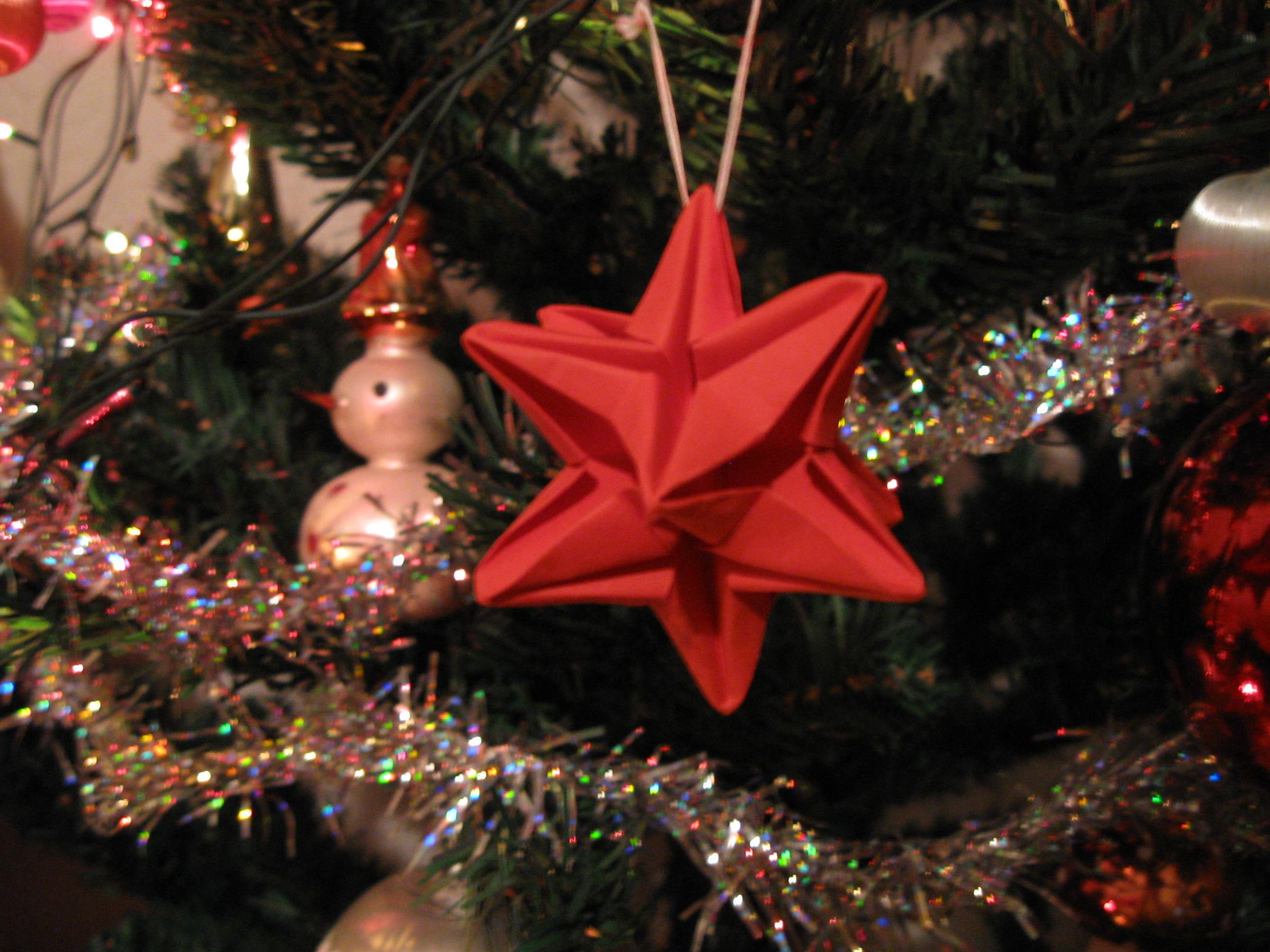 Origami Christmas Decoration
