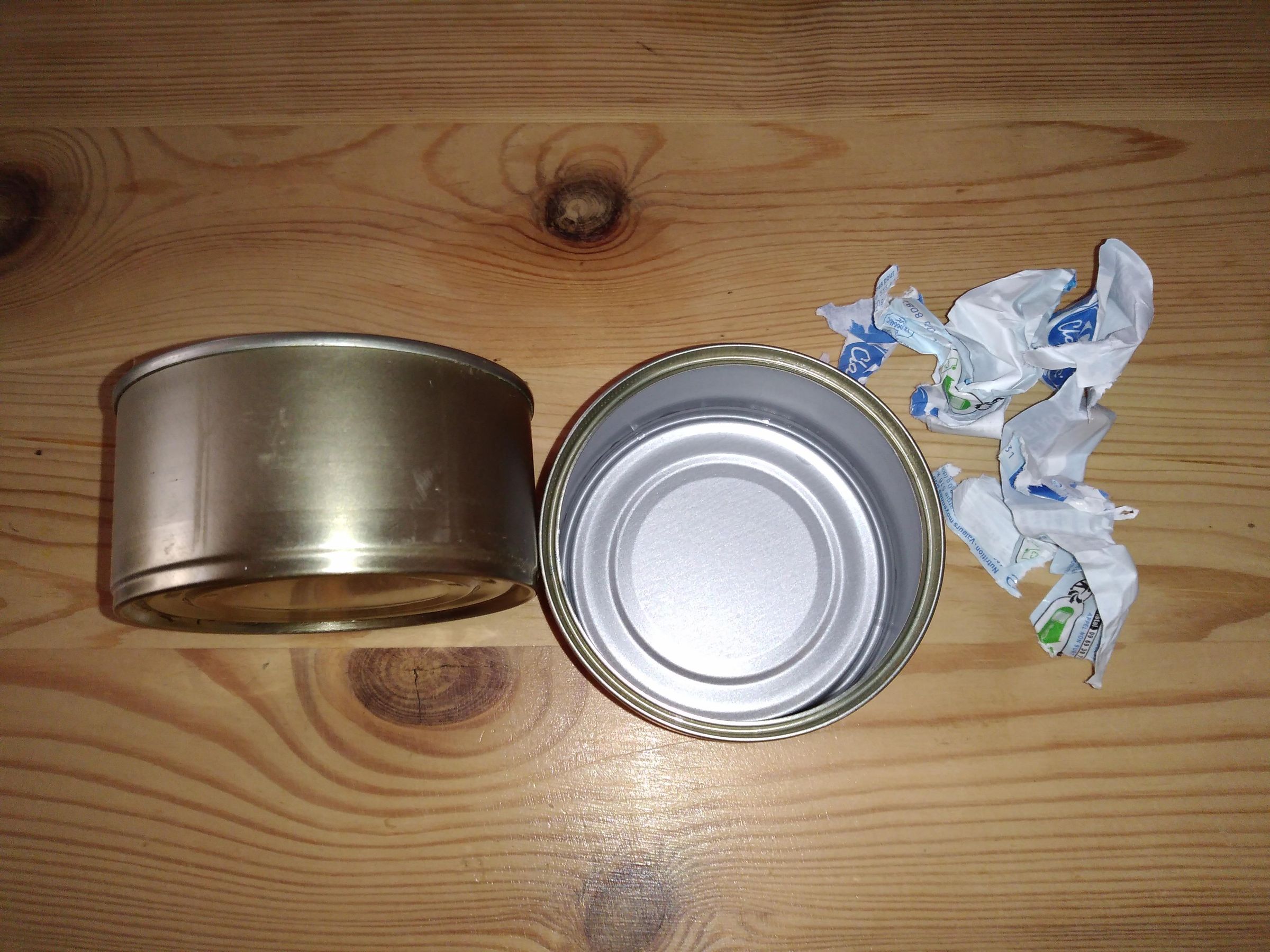 Tuna Can Alcohol Stove 6 Steps Instructables