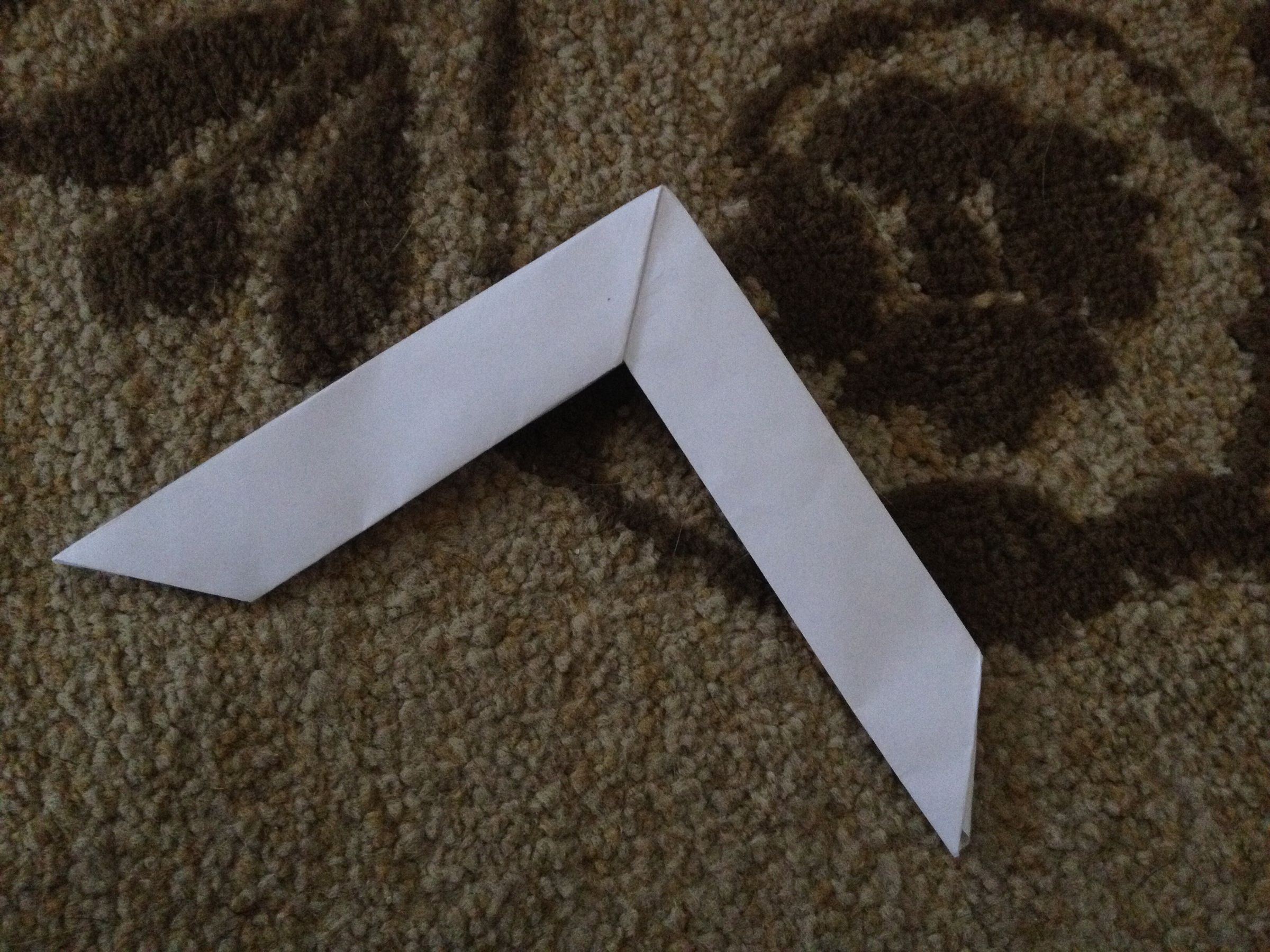 Origami Boomerang