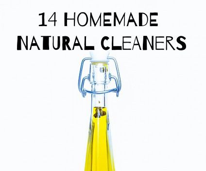 14 Homemade Natural Cleaners