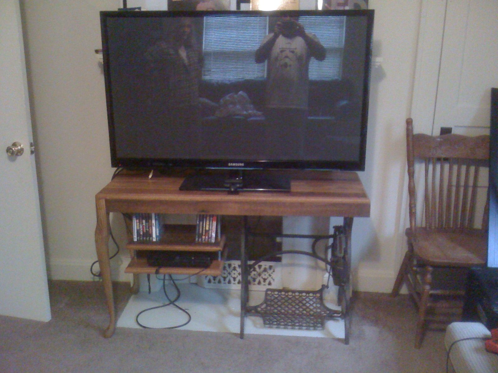Barn Wood TV Table