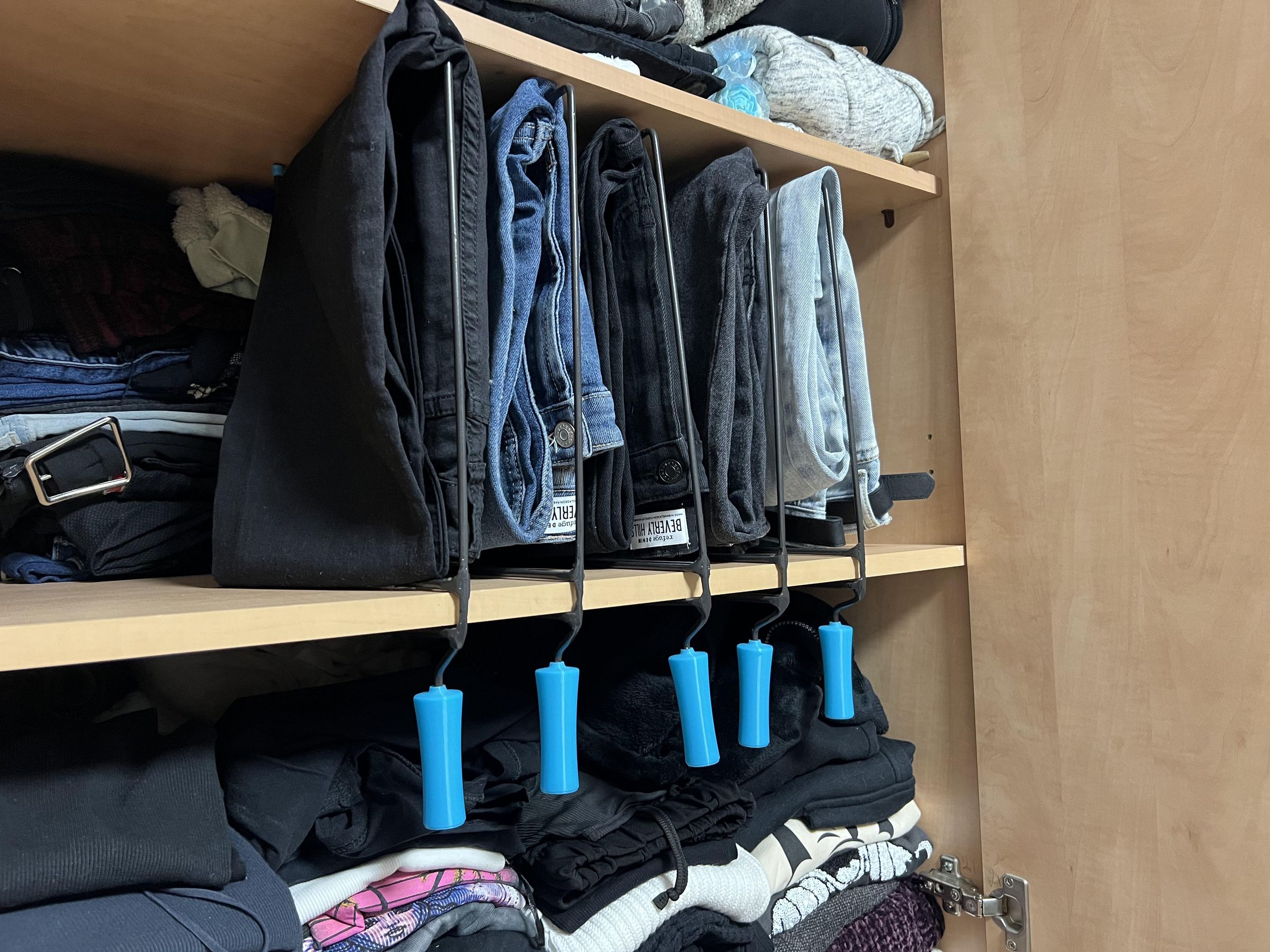 Clothes Hanger to Help Reaching High Shelves of the Wardrobe 11 Steps