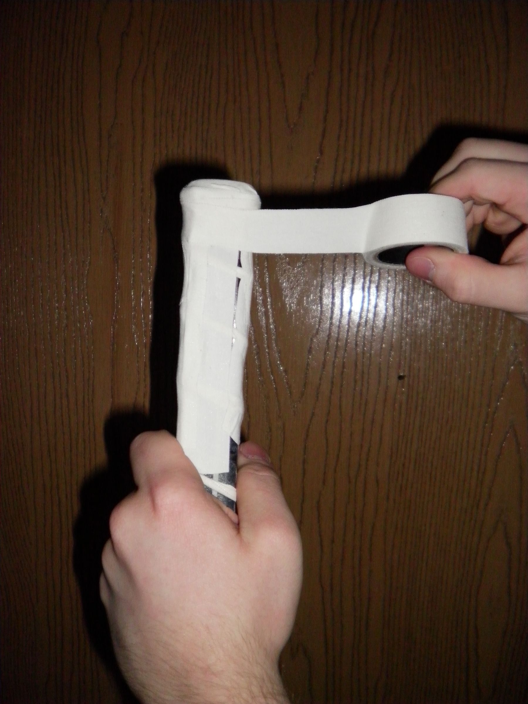 Taping a Hockey Stick 9 Steps Instructables