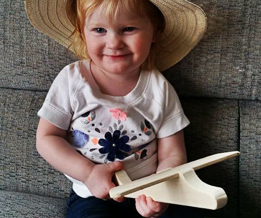 Build a Toy Airplane Using Only Hand Tools.