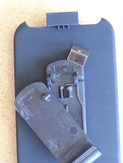 Dis-assembly of Holster, Game Boy, and Wiimote