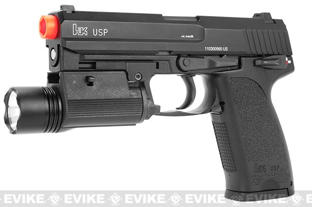 3D Print Tactical Flashlight Mount for Airsoft Pistol