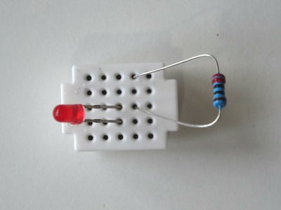 Connect the Resistor and the LED