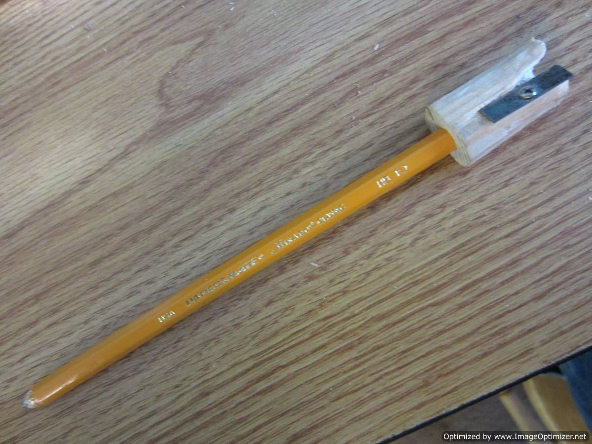 Combination Pencil Sharpener (Chindogu)