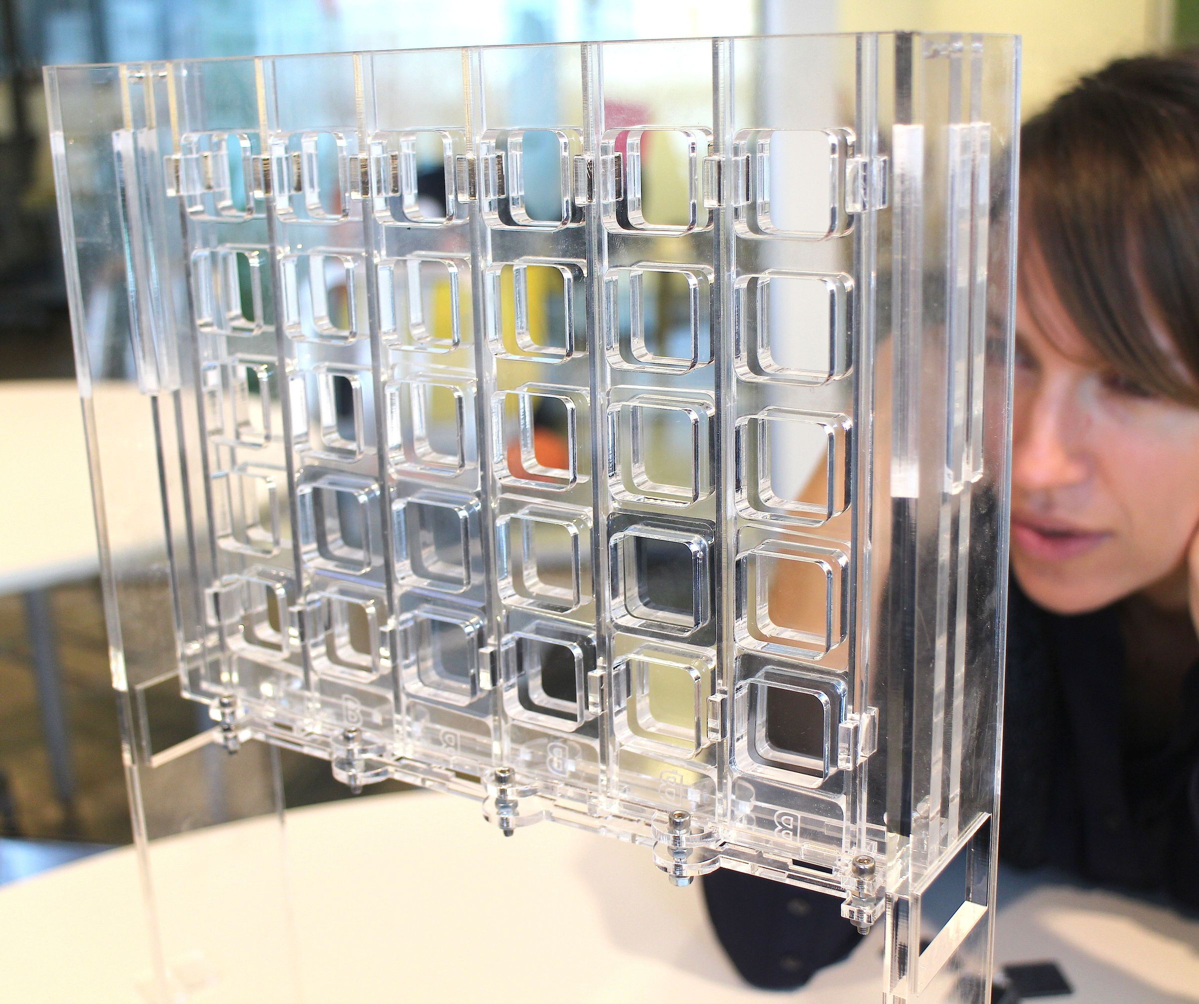 Connect 4 Face Mosaic