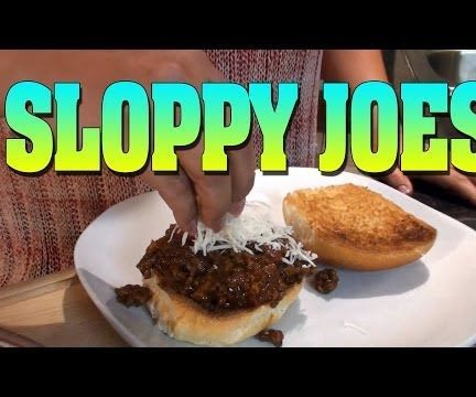 Homemade Sloppy Joes!