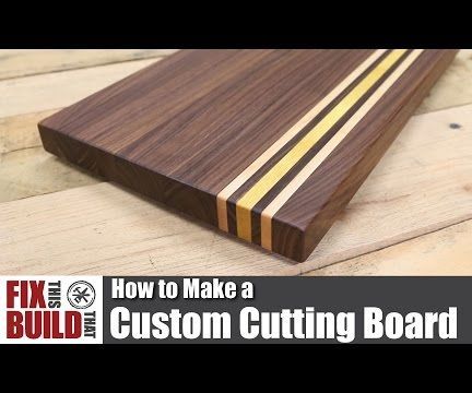 Make a Cutting Board From Scrap Wood