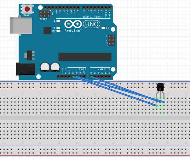 LM35 Temparature Sensor With Arduino