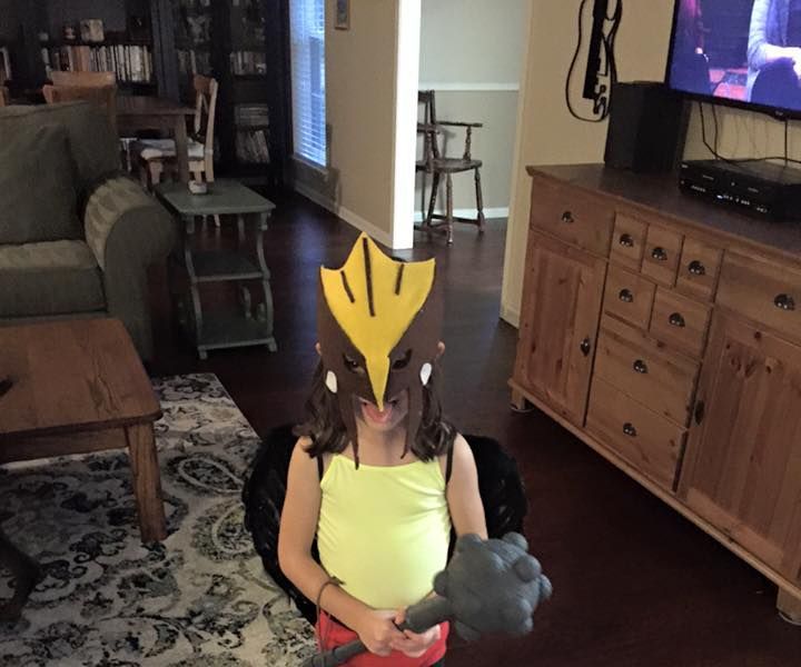 Girl's Hawkgirl Costume