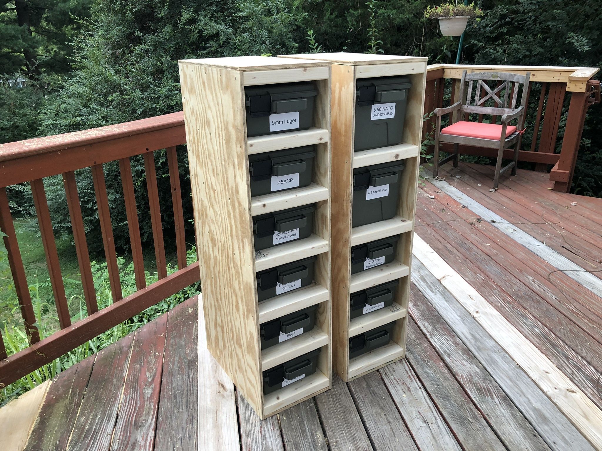 Ammunition Storage Rack 10 Steps Instructables