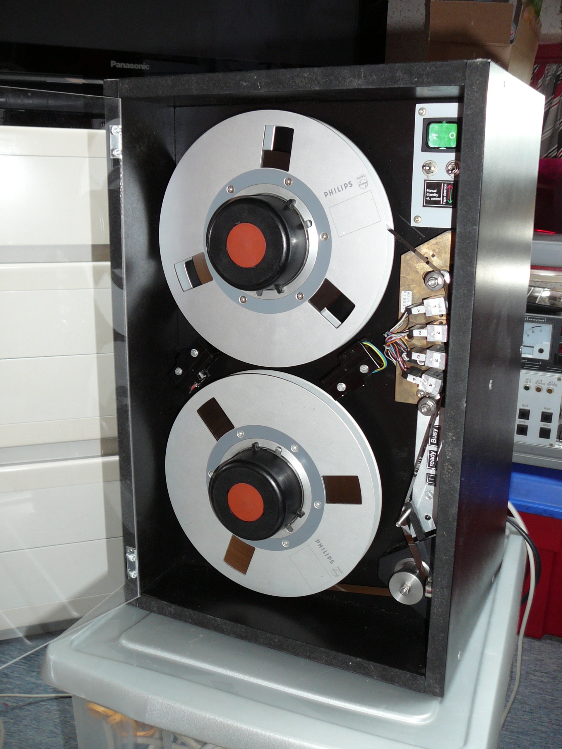 Time machine tape streamer...