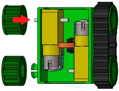 Installing Wheels - Left Side