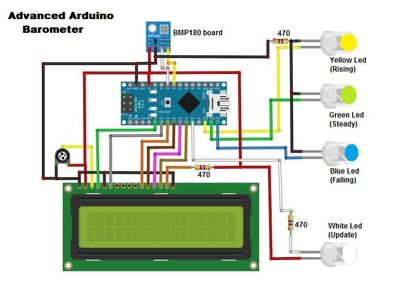 Barograph Arduino DIY Advanced Arduino Barometer : 4 Steps (with Pictures) - Instructables