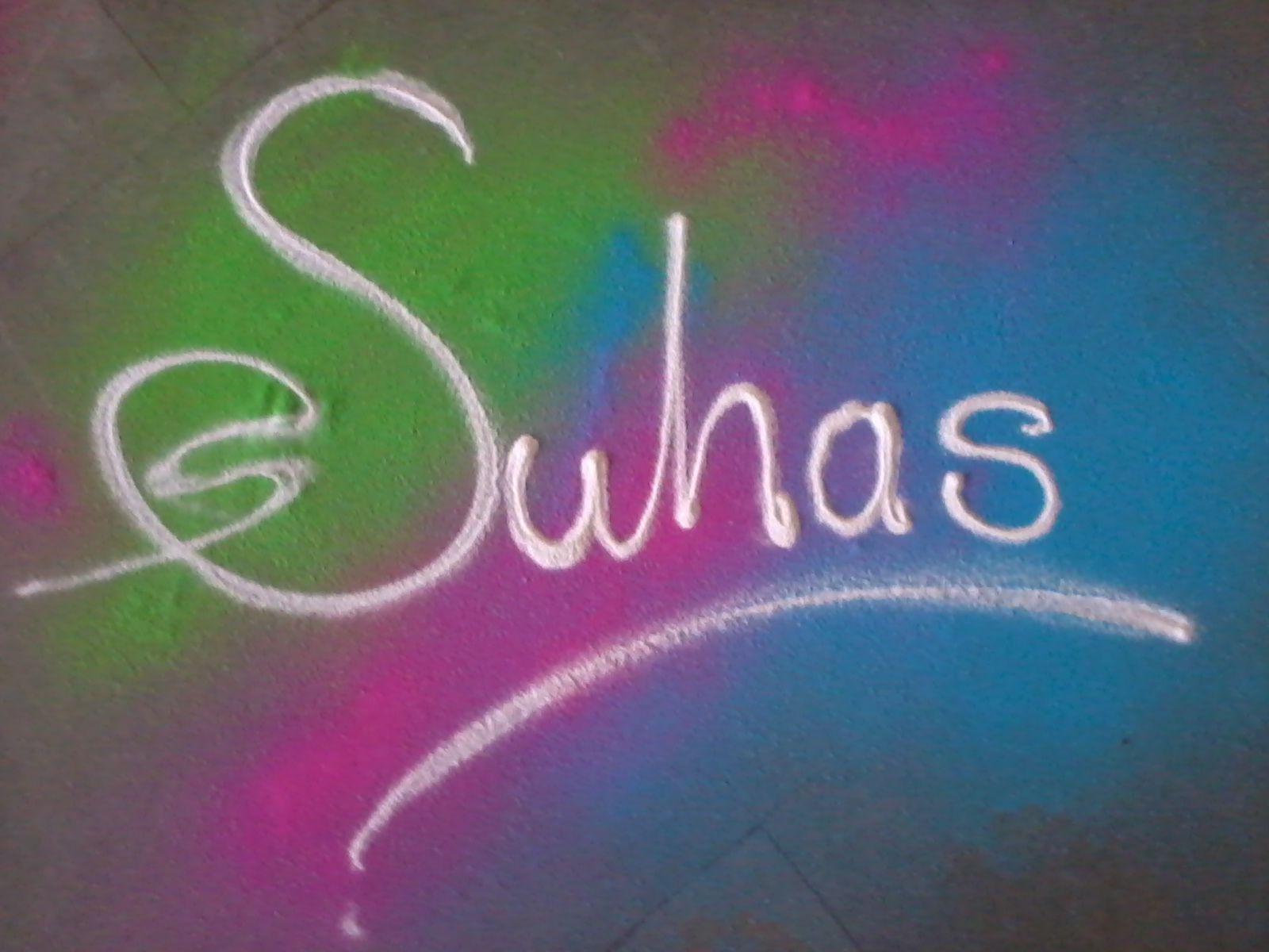 Information for Rangoli drawing steps.....