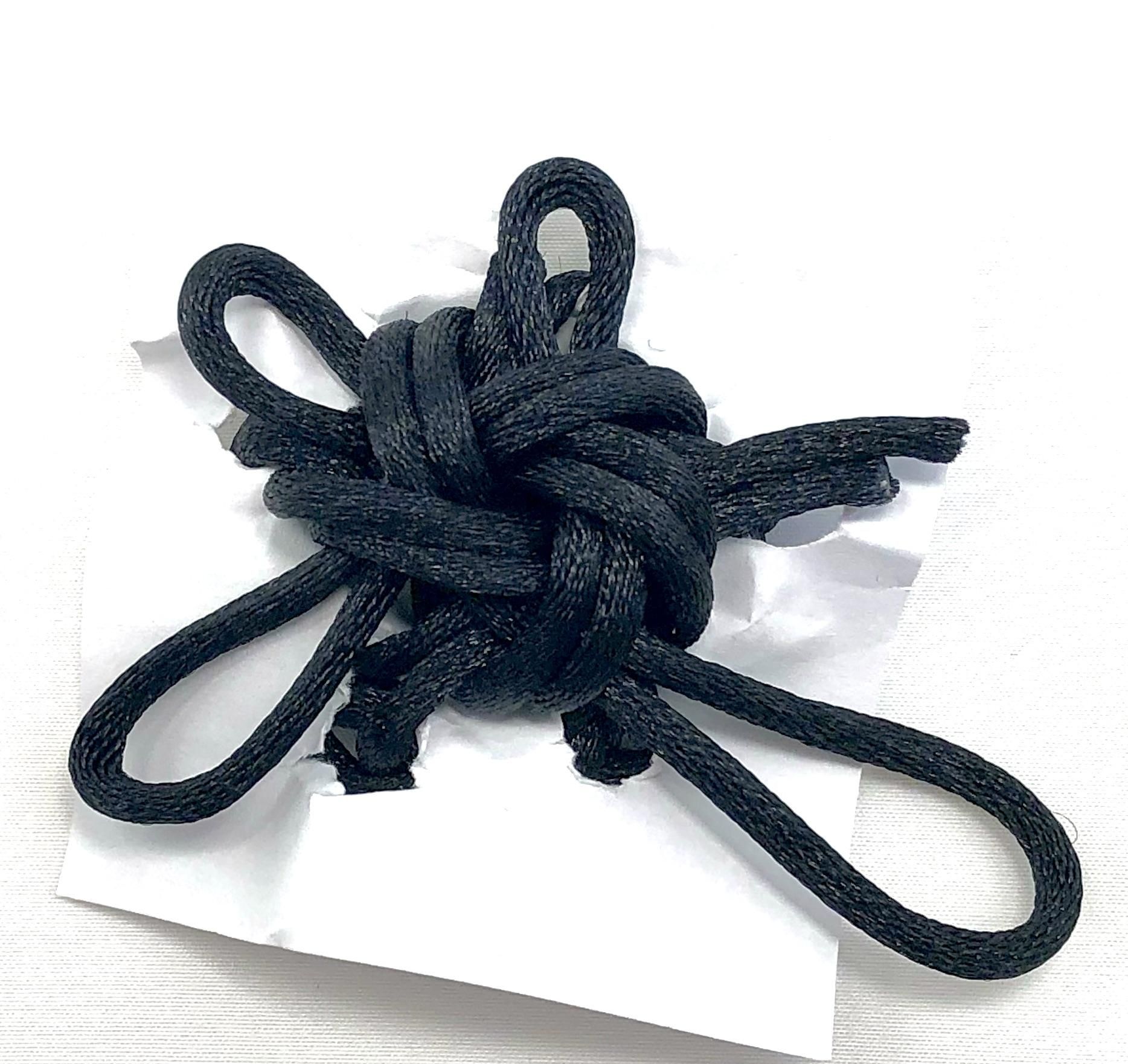 Mat Faced Good Luck Knots 5 Steps Instructables