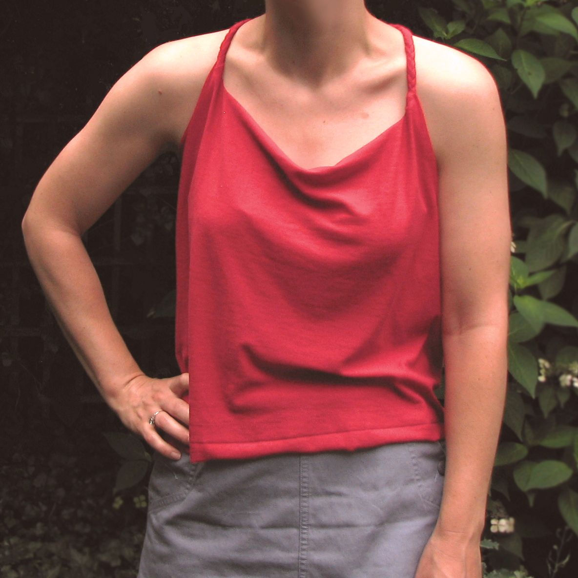 Braided Racerback Tank From a Tshirt : 6 Steps (with Pictures ...