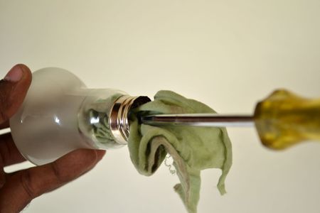 Cleaning the Bulb From Inside
