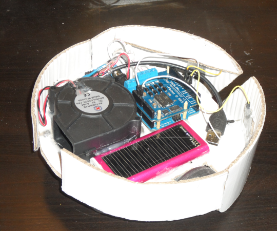 Another Cardboard Robot-vacuum-cleaner Controlled With Arduino : 21 ...