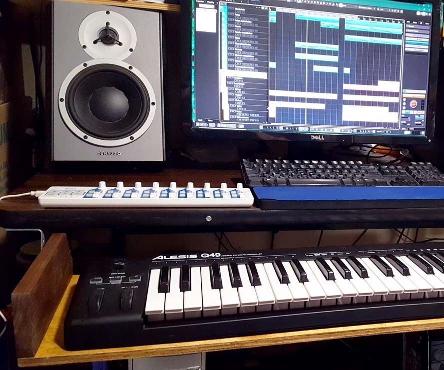 Music Keyboard Drawer