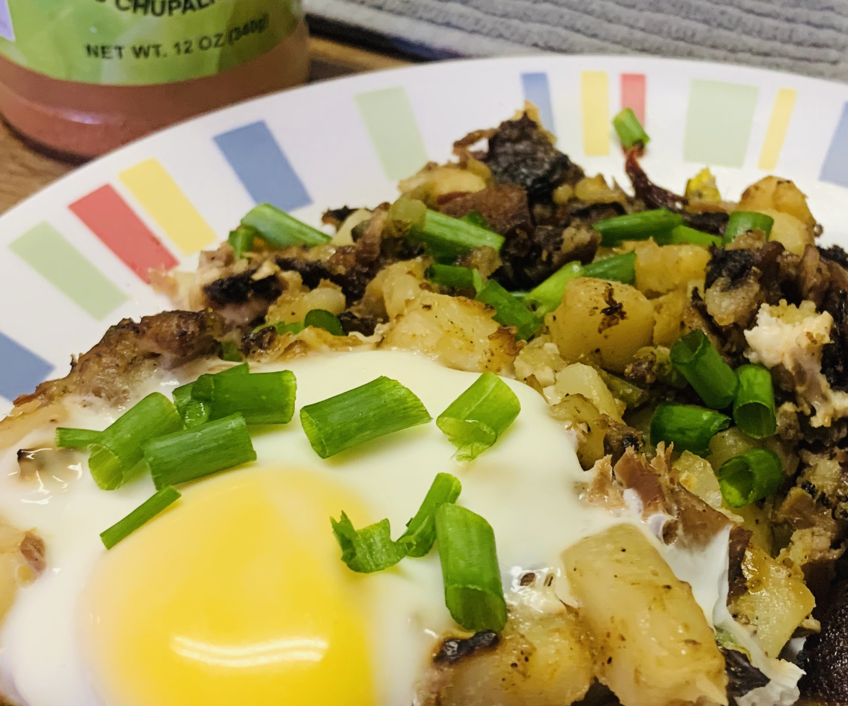 Leftover Brisket & Potato Hash