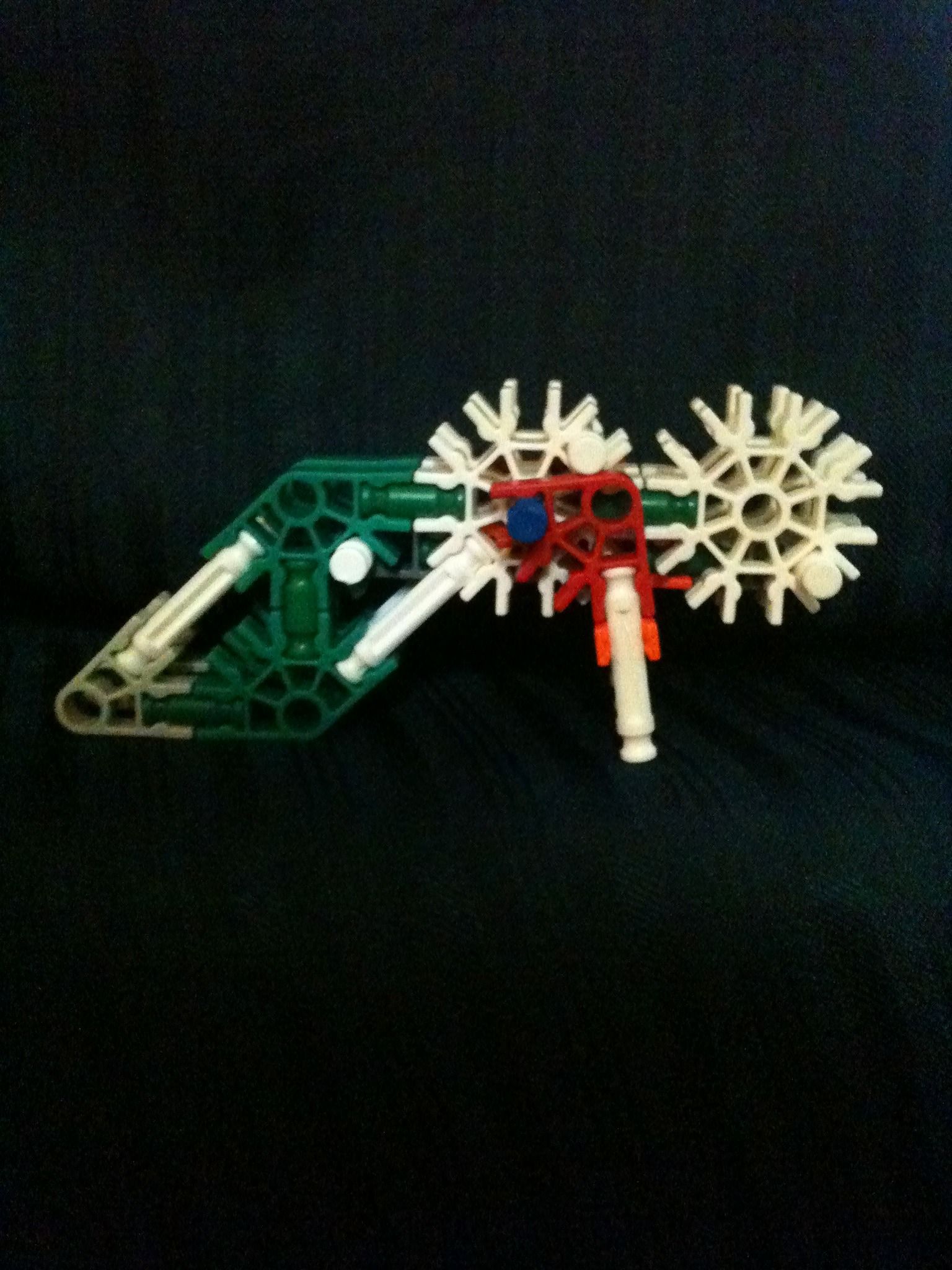 No Rubber Band Knex Gun