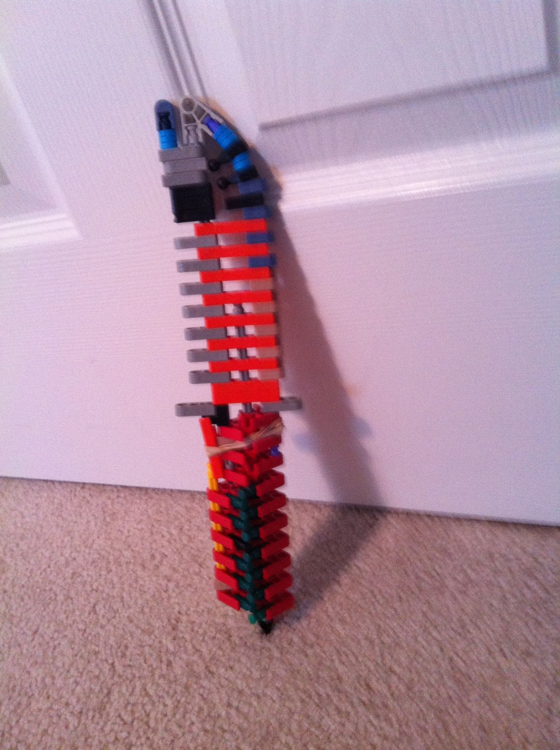 Knex Combat Knife 3 Steps Instructables