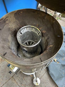 Assembling the Burner No Drill Hole No Screw