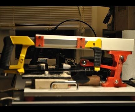 3D Printed Power Hacksaw