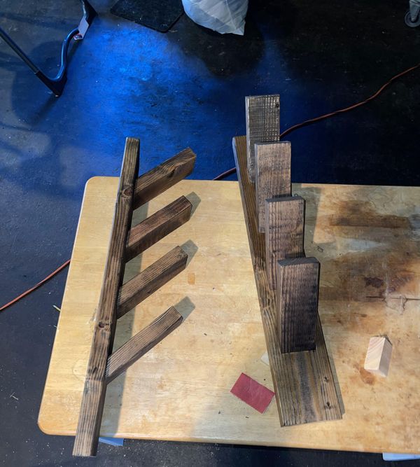 Wall Mounted Ski Holder