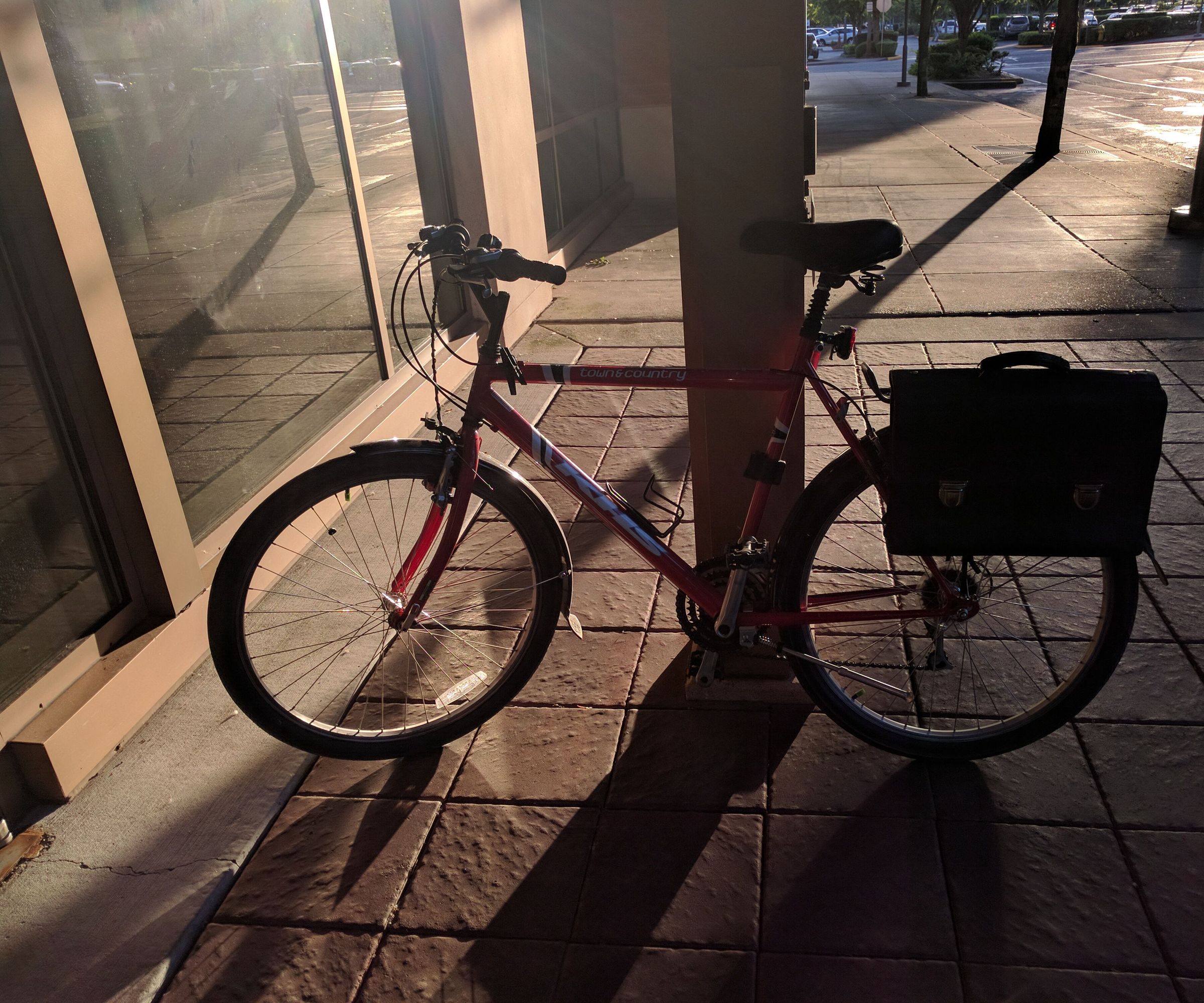 A Retro Bicycle Saddlebag