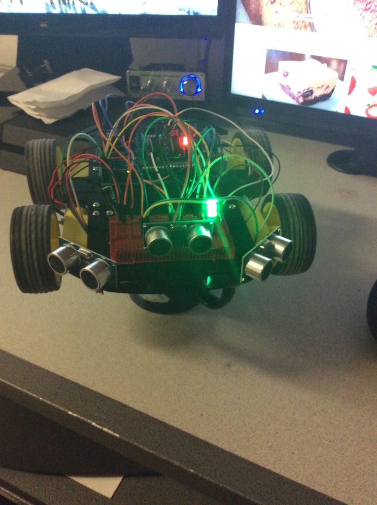 BOBO Arduino Based Semi-Autonomous RC Car