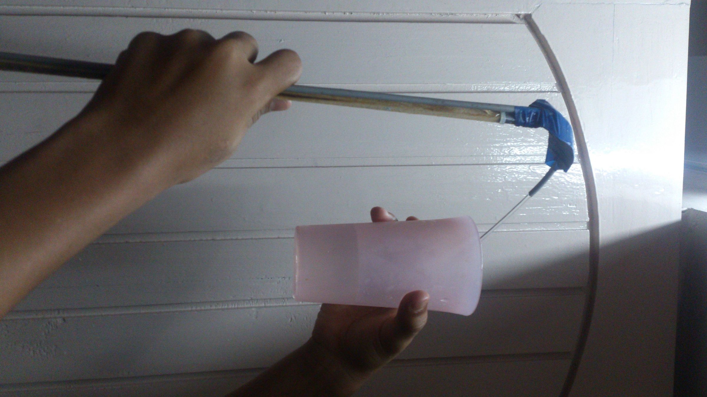 Watering Hanging Plants Easily!! 4 Steps Instructables