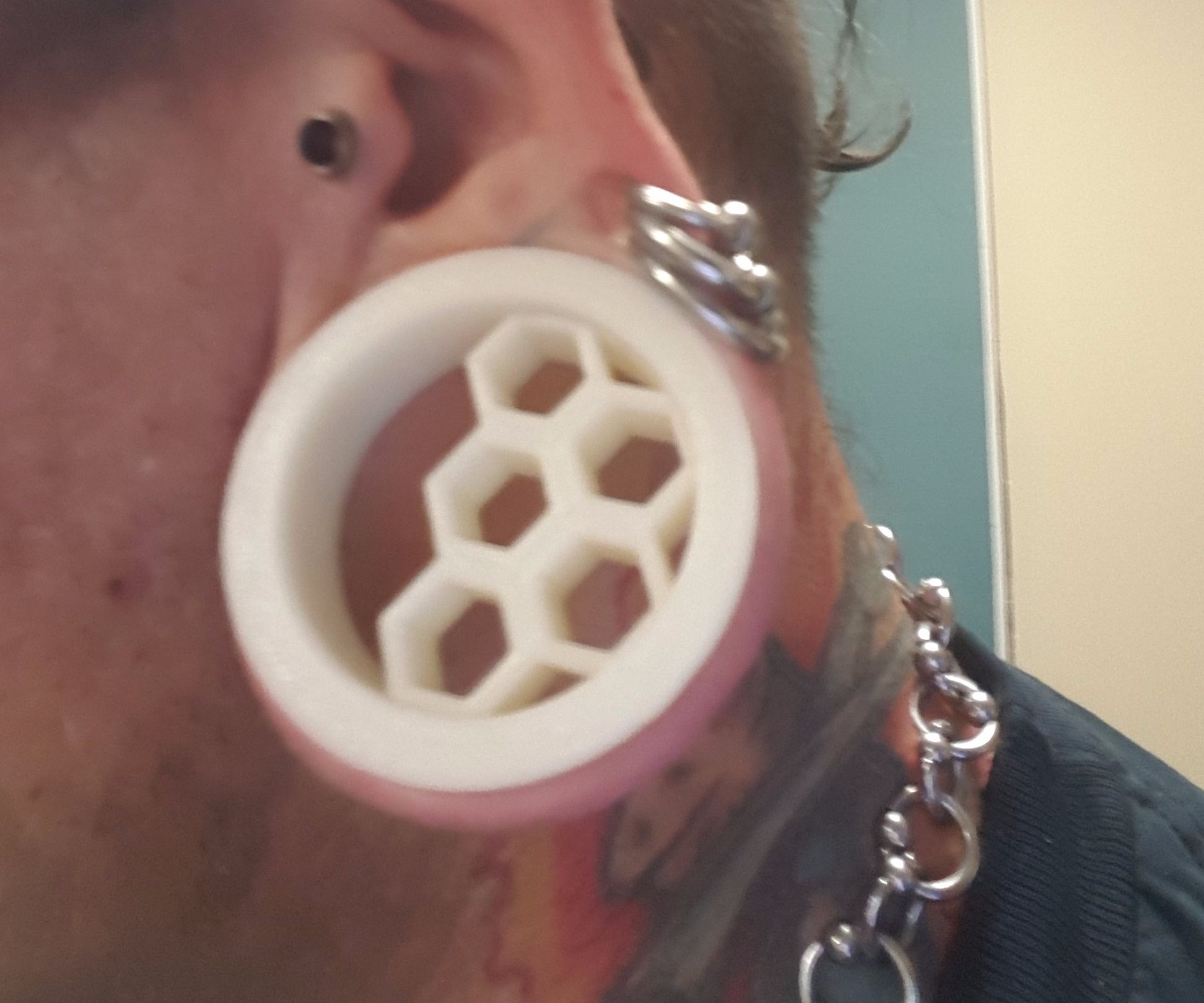 Honeycomb Plug (lobe Jewelry) 