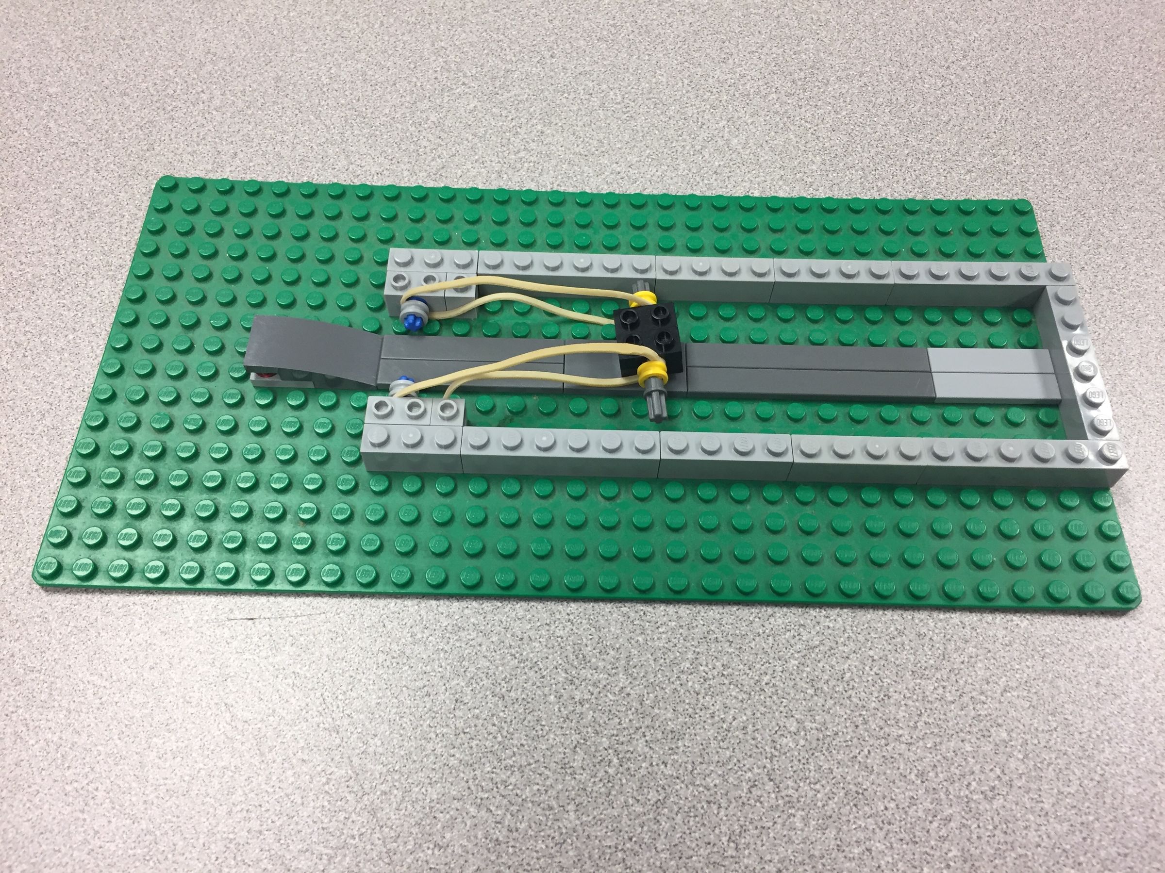 Lego Paper Airplane Launcher 6 Steps Instructables