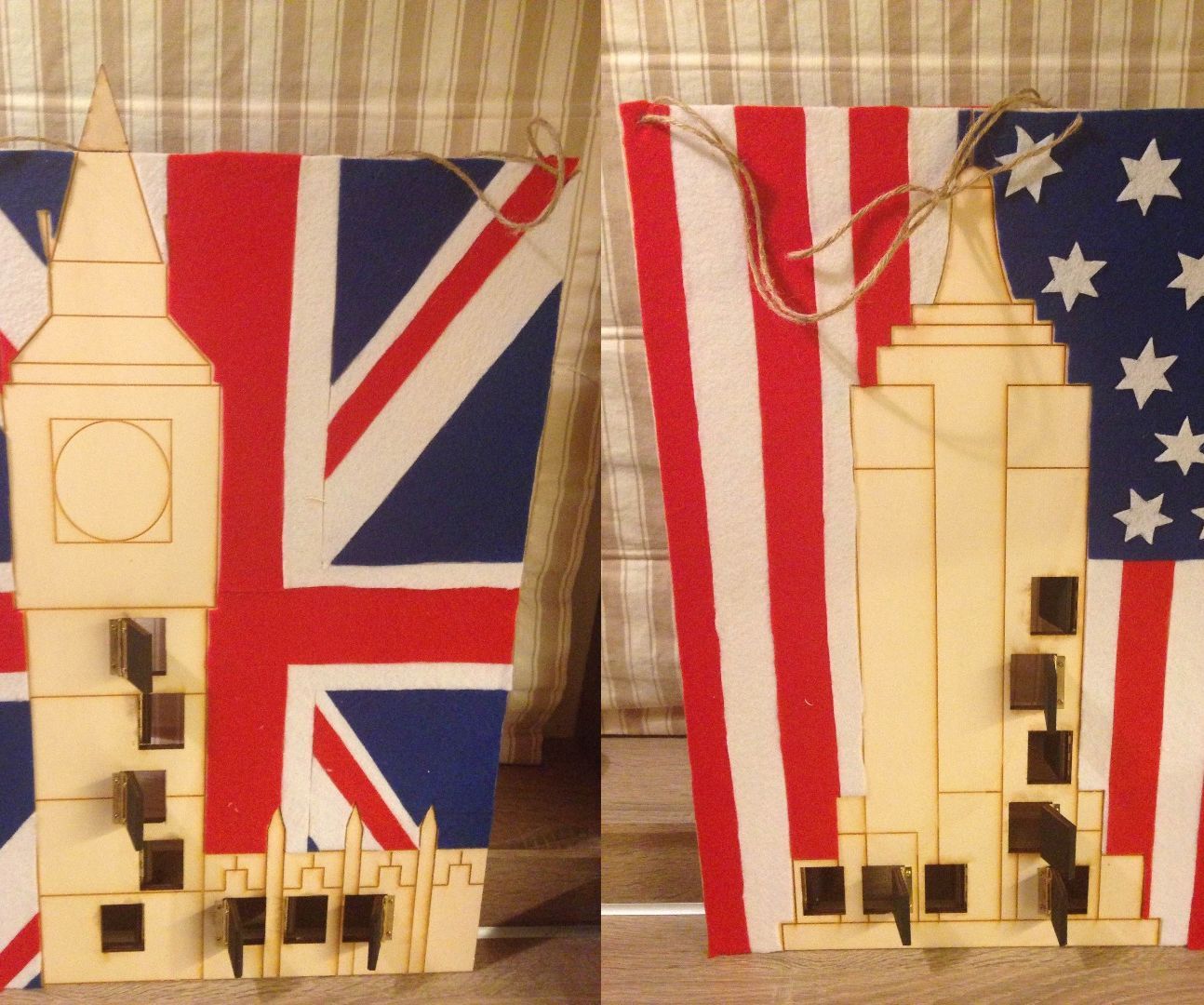 British/American English Vocabulary Board.