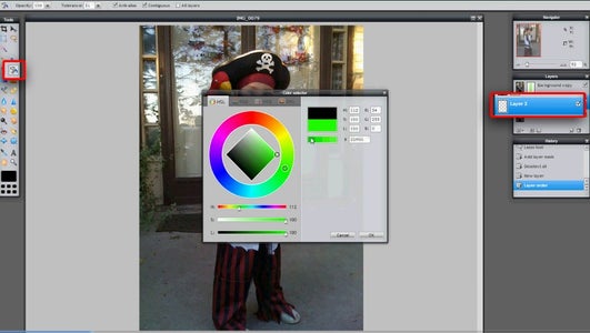 Adding a Layer Mask