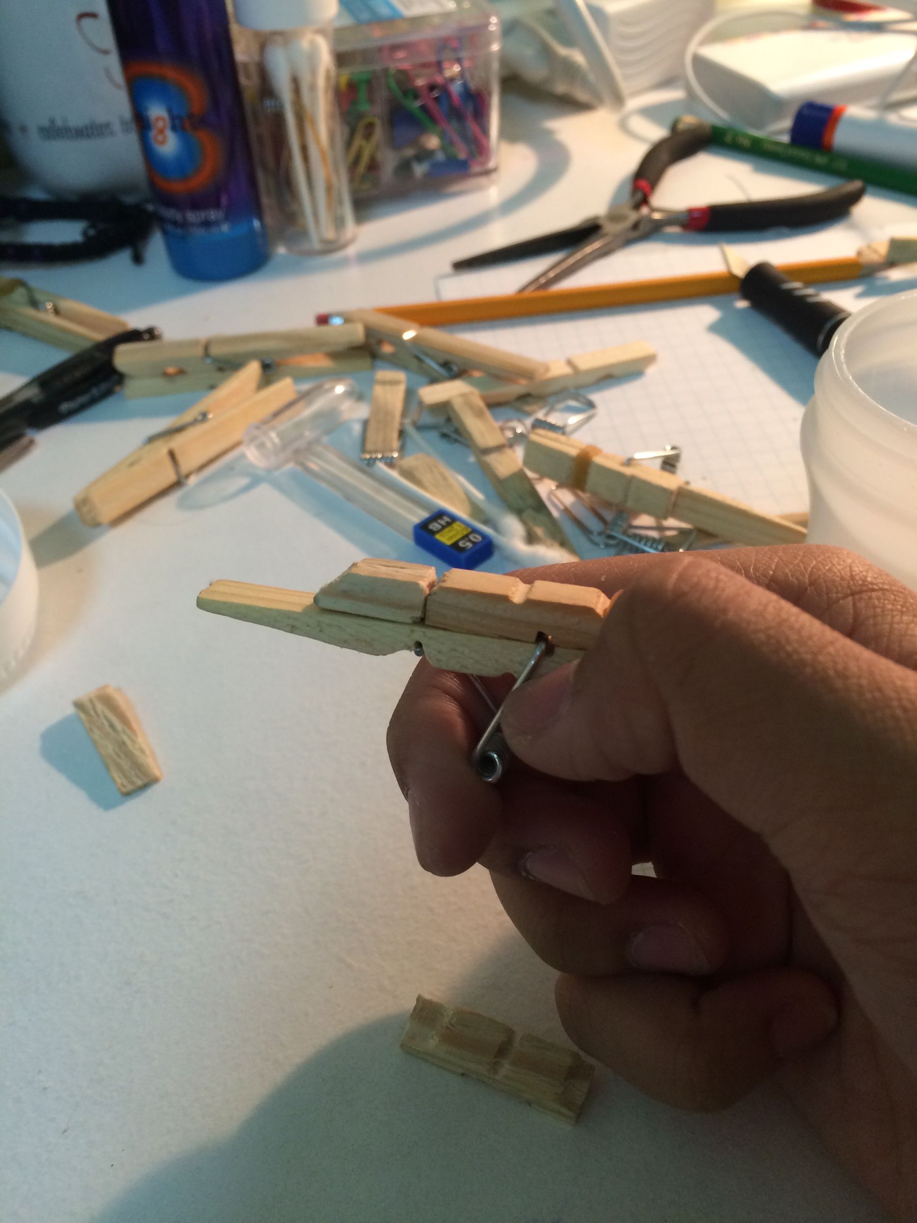 How to Make a Clothespin Gun EASY 12 Steps Instructables