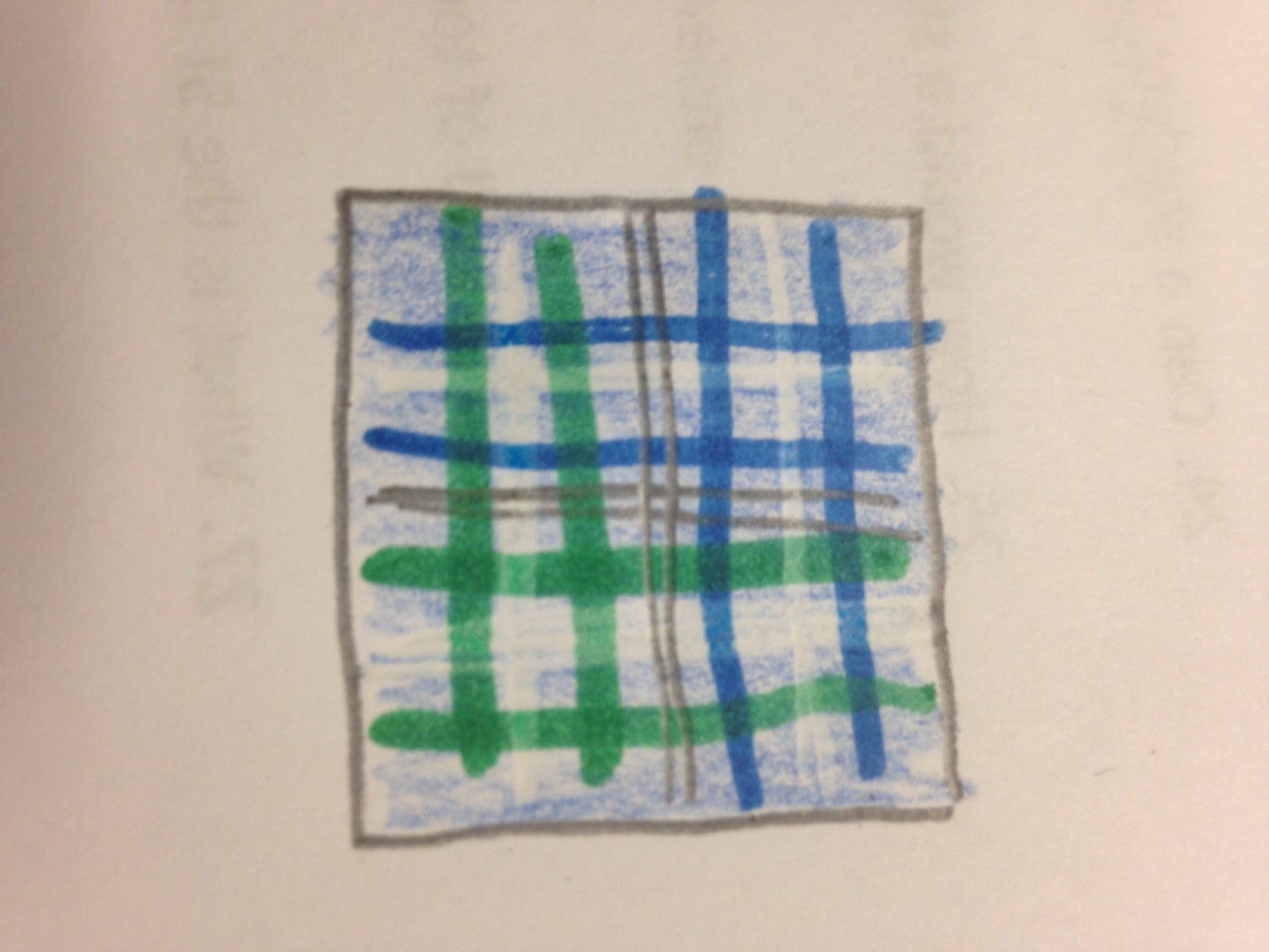 How to Draw a Tartan 6 Steps Instructables